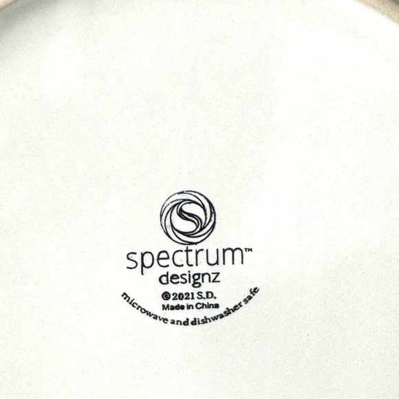 Pastel Christmas Ornaments 10.5” Ceramic Plate - Spectrum Designz Hobby Lobby - Picture 7 of 8